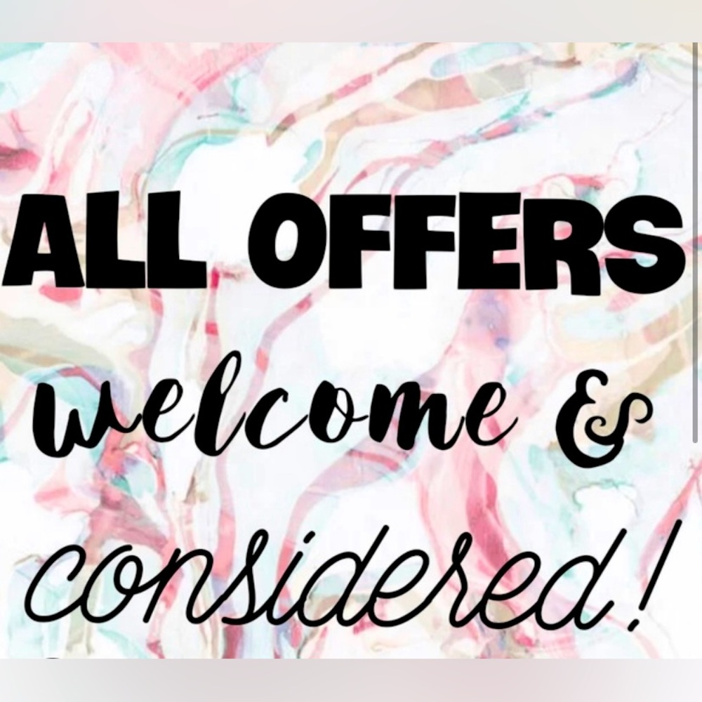 💜 All Offers Welcome & Considered 💜